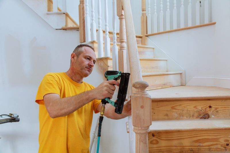 Wood Stairs Installation
