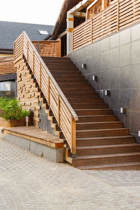 Wood Stairs Replacement in Alpharetta, GA