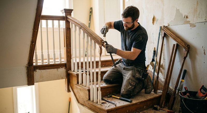 Banister Repair