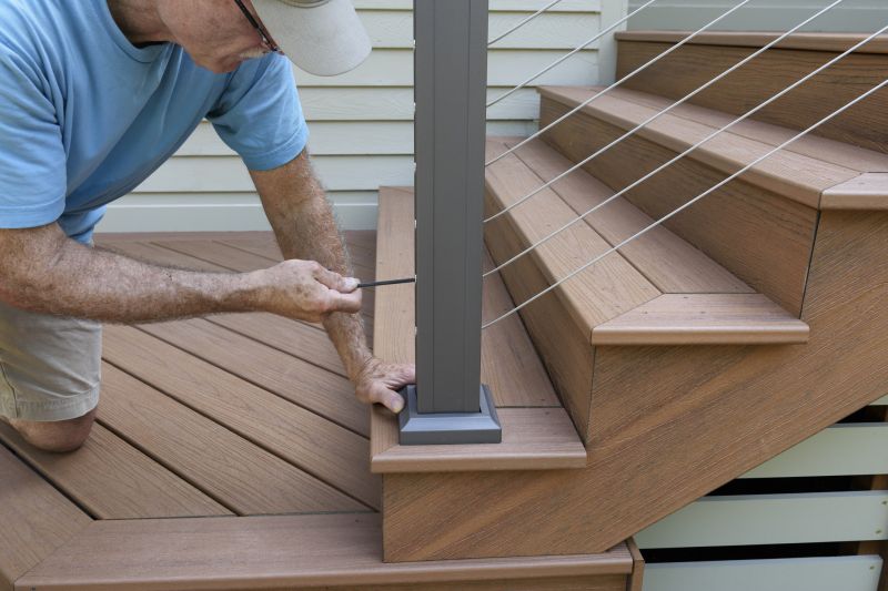 Wood Stairs Repair in Olathe, KS